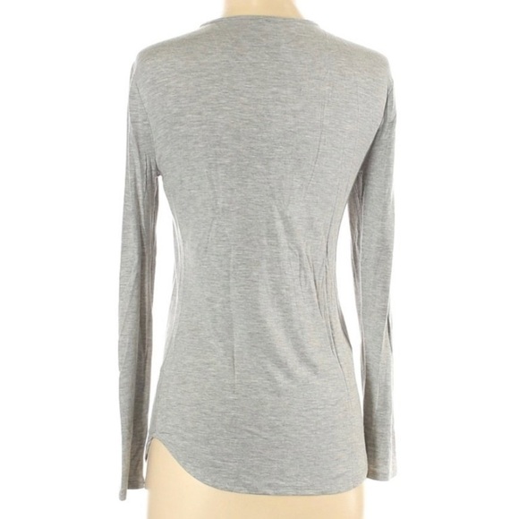 Leith Lace Up Front Long Sleeve Top Y2K - Picture 9 of 11